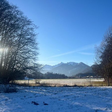 Charmantes Garten-Apartment: Erholung Im Chiemgau Unterwössen Buitenkant foto